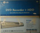 REGISTRATORE HDD / DVD LG RH265 DIVX DOLBY DIGITAL RW LETTORE HARDISK + SCATOLA