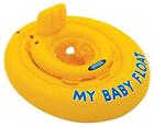 (TG. 70x70x10 cm) Intex- Baby Float Salvagente, Colore Giallo, 70x70x10 cm, 5658