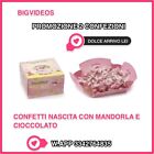 2 X CONFETTI MAXTRIS DOLCE ARRIVO ROSA NASCITA BIMBA BATTESIMO INCARTO SINGOLO