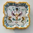 Raffaellesco Italian Faience Fantasy Plate Hand Painted