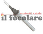 CANDELETTA IN CERAMICA CON FLANGIA PER STUFE A PELLET MCZ SUITE EGO STAR