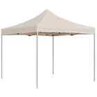 vidaXL Gazebo Professionale Pieghevole Alluminio 2x2 m Crema