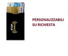 100 CUSTODIE BLOCCO CARD RFID PER LA PROTEZIONE DELLE CARTE DI CREDITO E NFC