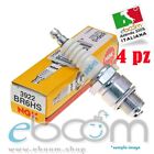 4X NGK BR6HS Candela Scooter fuoribordo e motori 2 tempi CH20,8mm 3922