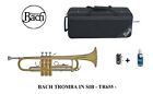 Tromba Bach TR 655 Sib Laccata ORO tromba da studio professionale TR655 + Borsa