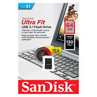 Sandisk Chiavetta Pendrive Memoria USB 3.1 Ultra Fit Mini 16Gb 32Gb 64Gb 128Gb
