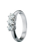 Anello Damiani Trilogy Minou 20010330 Oro Bianco Diamanti 0,60 ct Ring Nascita