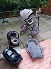 Passeggino stokke trio