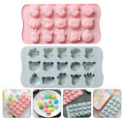 2 Pcs Chocolate Mould Animal Shape Baking Dessert Model Form