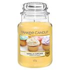 Yankee Candle Candela profumata | Giara grande Cupcake alla vaniglia | Candele a