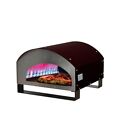 Forno pizza a gas nero cm 45x60x35h - Modello Perseo -