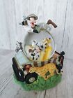 DISNEY MUSICAL SNOWGLOBE MICKEY MOUSE & FRIENDS SAFARI VEHICLE