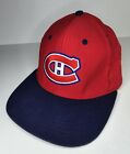 Vintage 1990’s Montreal Canadiens TISA Hockey SnapBack Hat -  RARE- 91989543