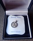 Sterling Silver Isle Of Man Manxman Charm Pendant