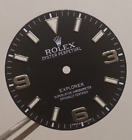 Rolex Explorer 214270 quadrante nero numeri arabi black arabic numbers dial