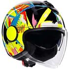 CASCO HELMET MOTO JET AGV ETERES TOP WINTER TEST 2019 REPLICA ROSSI BLACK TG XXL