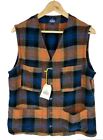 BD BaggieS Gilet con tasche in tessuto Madras