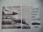 advertising Pubblicità 1985 SAAB 900/9000