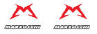 kit 2 Adesivi Stickers MARZOCCHI M Ducati hypermotard 1100 796 821 939 monster