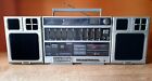 BIG BOOMBOX GHETTOBLASTER RADIO  CASSETTE PHILIPS D8644 SOUNDMACHINE