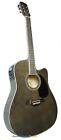 Chitarra Acustica Elettrificata 5b+Accordatore integrato Grey Satin - SMT