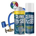 Kit gas 3in1 R134a (olio, sigillante) per climatizzatore, purificatore d ar