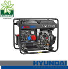 Hyundai DHY6000LE Generatore Corrente Diesel Trifase 6 Kw 12 HP 456cc 14 LT