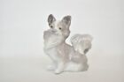 Vintage Lladro Papillon Dog Porcelain Figurine