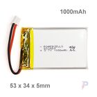 LiPo 3.7V Li Ion Lithium Akku Batterie 1S JST-PH 2.0 Stecker Tablet GPS mit BMS