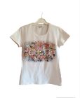 Liu-Jo t-shirt girocollo Bianco Cotone Stampa Logo taglia XS/S Ragazza