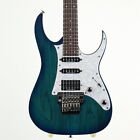 Corpo in frassino Ibanez Prestige RG2560ZEX Abyss Blue Burst usato 2011 con c...