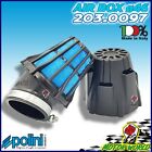 203.0097 FILTRO ARIA FUNGO BLUE AIR BOX POLINI INCL. 30° CARBURATORI CP 24 26 28