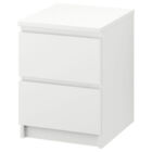 Cassettiera IKEA MALM con 2 cassetti bianca