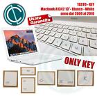 APPLE MACBOOK 13" A1342 BIANCO KEYBOARD ONLY KEY TASTO TASTI TASTIERA SINGOLI