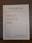 Royal Albert Hall Organ Festival / Programme Booklet [1967]