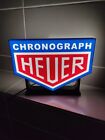 Logo Lumineux - Lampe - Veilleuse LED 3D Emblème Heuer Chronograph