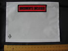 10 x A6 size Documents Enclosed Wallets Pouches 175 mm x 132 mm pack ~ Printed