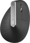 Logitech MX Mouse Verticale Wireless Ergonomico, Multi-Dispositivo, Bluetooth