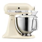 PLANETARIA  KITCHENAID ARTISAN CREMA TESTA RECLINABILE 4,8 LITRI