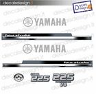 Adesivi motore marino fuoribordo Yamaha 225 cv four stroke barca stickers