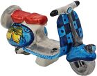 VESPA DECORATA CERAMICA CALTAGIRONE VARI COLORI