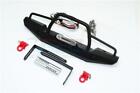 GPM TRAXXAS TRX-4 & Axial SCX10II Aluminium Bumper mit LED-Beleuchtung vorn schw