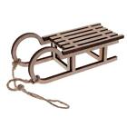 Stafil 13x5x4.5cm Wooden Sledge Decoration