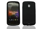 CUSTODIA COVER Per SAMSUNG NEXUS GT i9250 SILICONE NERO MORBIDO GEL PROTEZIONE