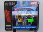 TOYS MINIMATES MARVEL : DAREDEVIL YELLOW + ELEKTRA BLACK SEALED