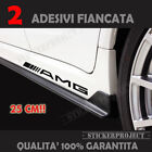 2 Adesivi AMG FIANCATA Mercedes Benz stickers DECAL