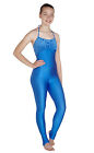 Catsuit Camisole Plain Front Velvet Matching Lycra (#BETH)