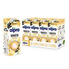 8x 1Lt ALPRO BARISTA 100% Vegetale Bevanda All Avena e Mandorla Ottimo col Caffè