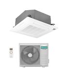 Condizionatore Climatizzatore Hisense Inverter A Cassetta Monosplit R-32 Round F