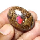 Pietra preziosa cabochon liscia opale australiano naturale 34 carati...